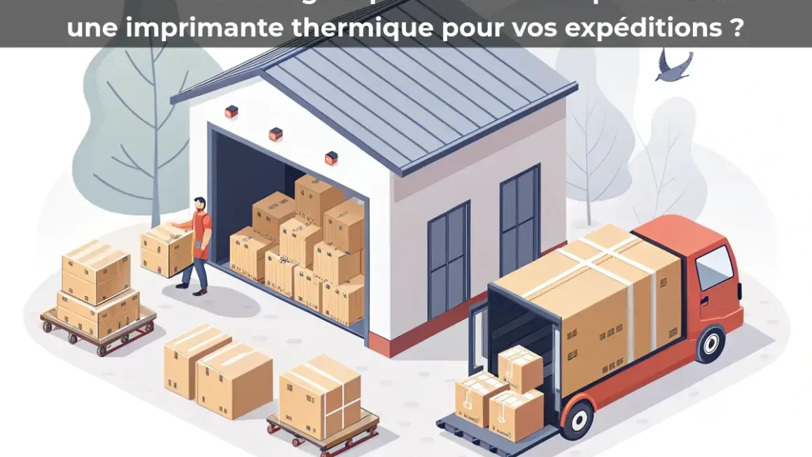 E-commerce & logistique au m² : Pourquoi choisir une imprimante thermique pour vos expéditions ?